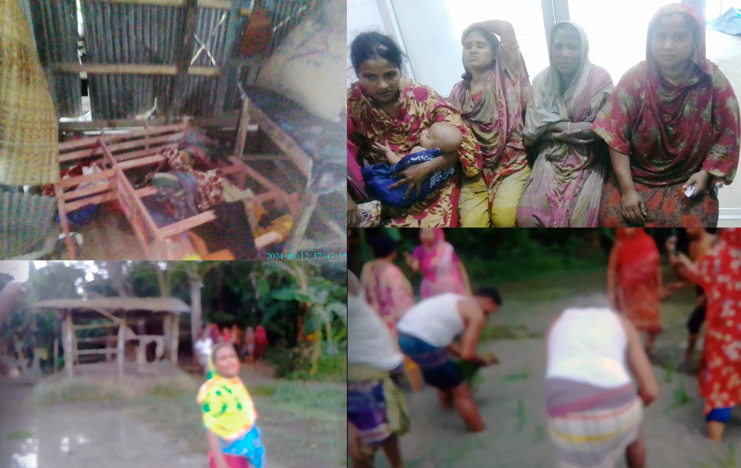 জমি-জমা বিরোধ নিয়ে ভোলার ইলিশায় মারধর-লুটপাট ॥ নারীসহ আহত-৫