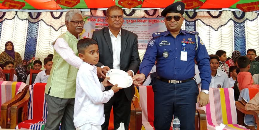 ভোলা সরকারী স্কুলের বার্ষিক ক্রীড়া প্রতিযোগিতা অনুষ্ঠিত