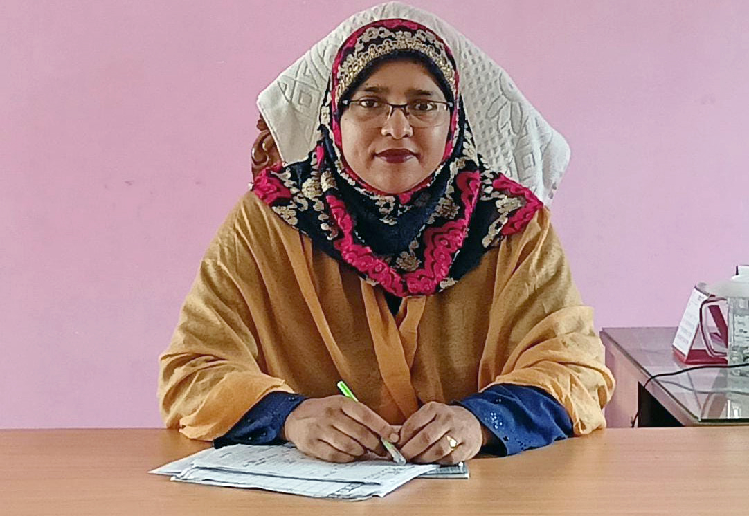 প্রাথমিকে জেলার গুণী শিক্ষক সাহিদা আক্তার সুমনা