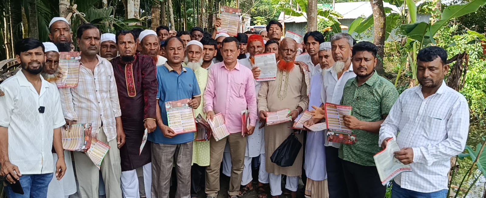 লালমোহনে বিএনপির নির্বাচনী প্রচারণা সভা ও জনসংযোগ