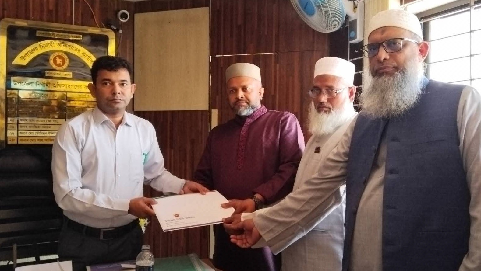 ভোলা-৩ আসনে বিডিপি প্রার্থীর মনোনয়ন ফরম সংগ্রহ