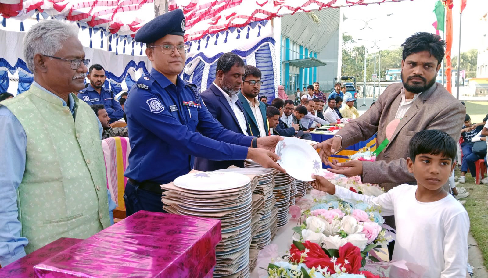 ভোলা সরকারী স্কুলের বার্ষিক ক্রীড়া প্রতিযোগিতা অনুষ্ঠিত