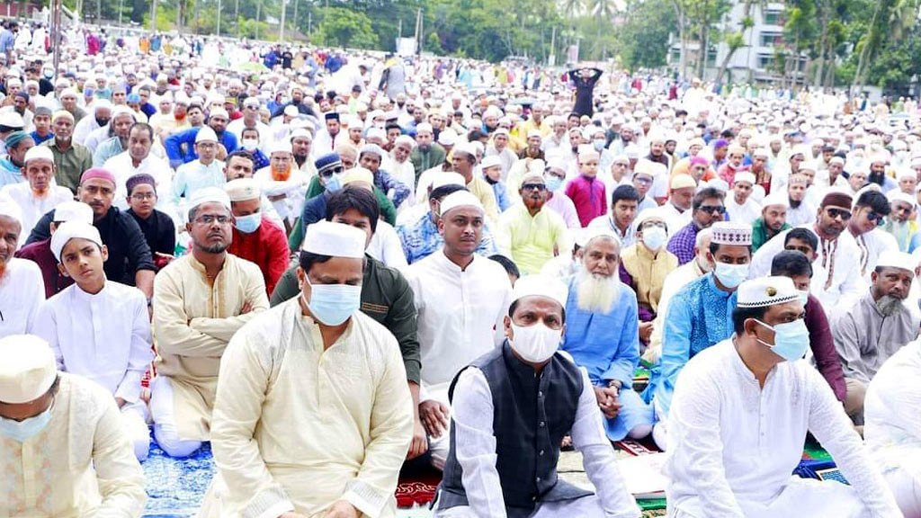 ভোলার ১৪ গ্রামে পবিত্র ঈদুল ফিতর পালিত