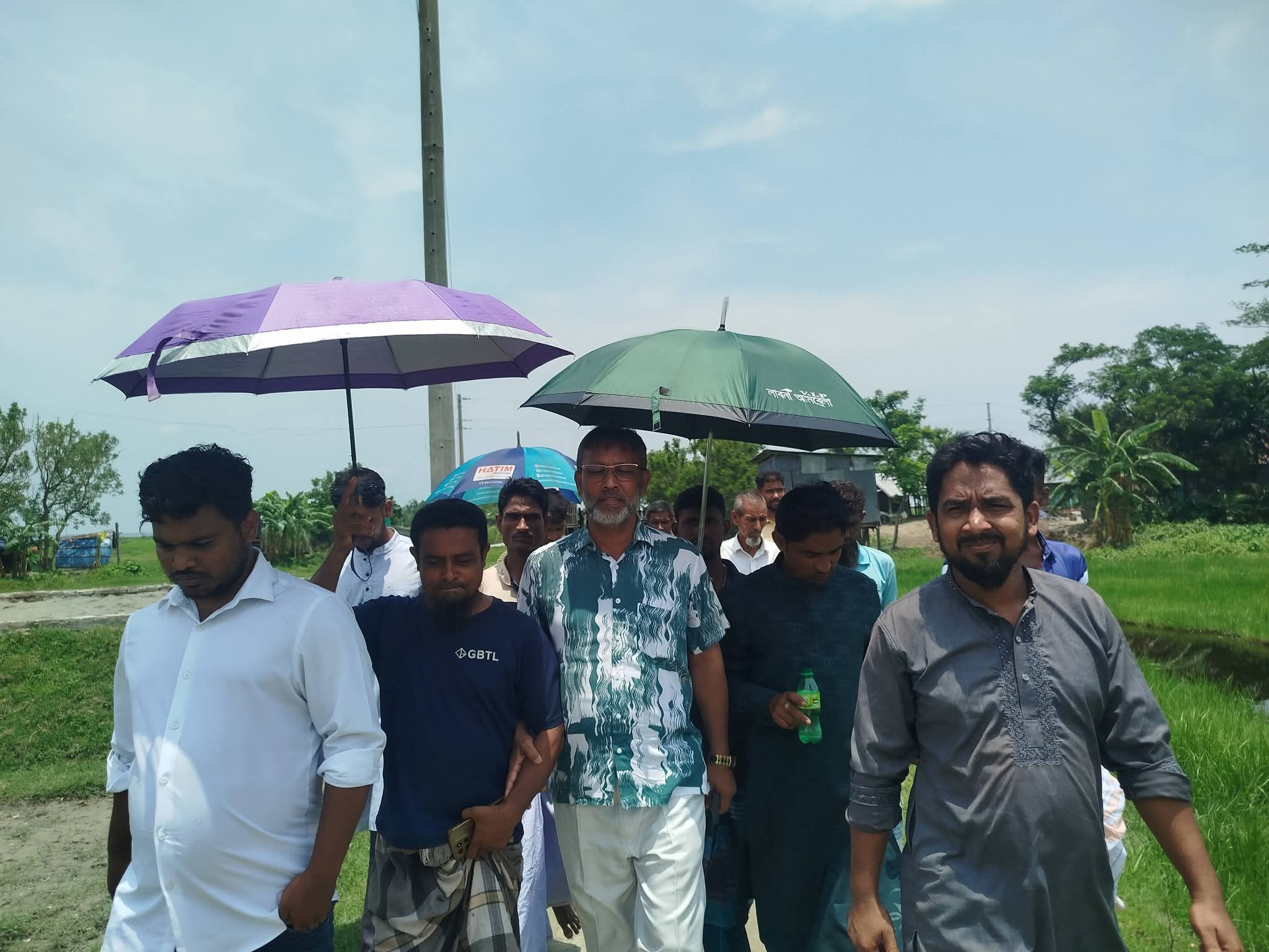মাঝের চরে ঈদ পরবর্তী শুভেচ্ছা বিনিময় ও গণসংযোগে অ্যাডভোকেট মোহাম্মদ ইউসুফ