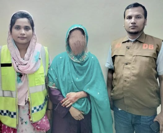 চরফ্যাশনের শশীভূষণে ইয়াবাসহ নারী আটক