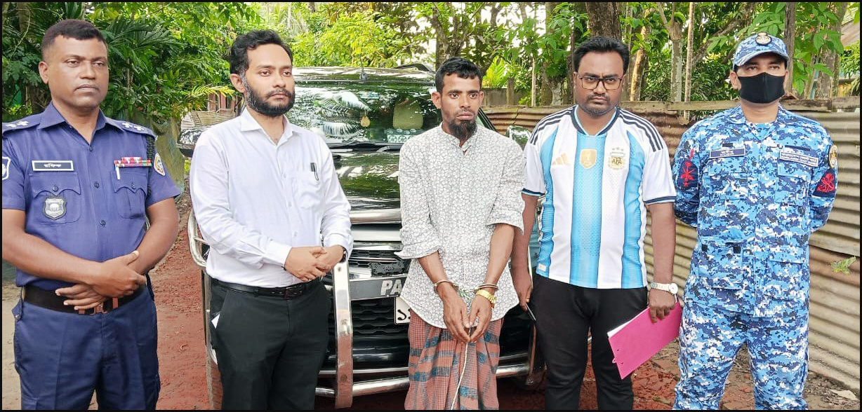 লালমোহনে গাজা ব্যবসায়ীর ২ মাসের কারাদন্ড