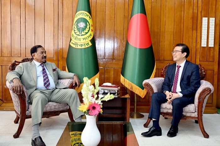 ভোলায় গ্যাস উত্তোলন ও সার কারখানা নির্মাণে দক্ষিণ কোরিয়ার সহযোগিতা চাইলেন স্পিকার
