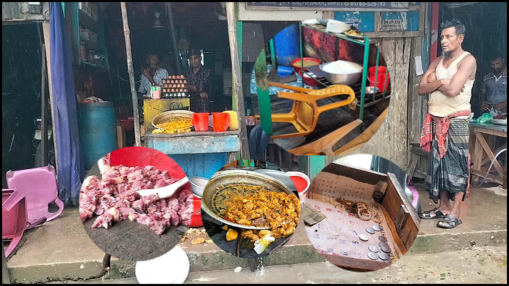 লালমোহনে বিরোধের জেরে হোটেলে হামলা-ভাঙচুর, লুটের অভিযোগ