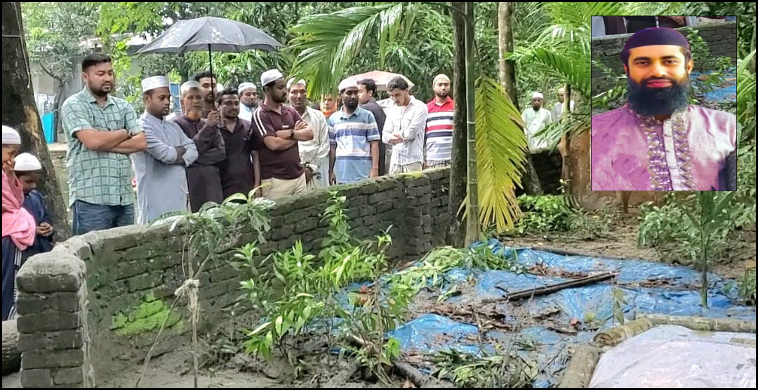 দৌলতখানে সাংবাদিক মিঠুর দাফন সম্পন্ন