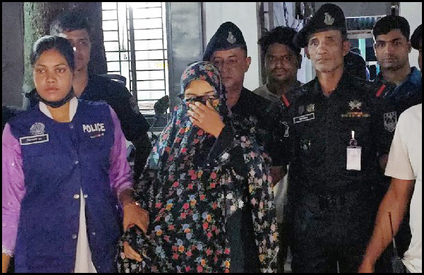 দুই মাসের শিশুর পা মুচড়ে দেওয়ার ঘটনায় অভিযুক্ত চাচি গ্রেপ্তার