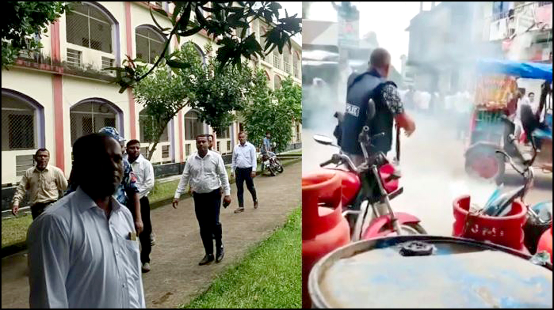 নকলের সুযোগ না পেয়ে চরফ্যাশনে কেন্দ্র ভাঙচুর, আহত-১৫