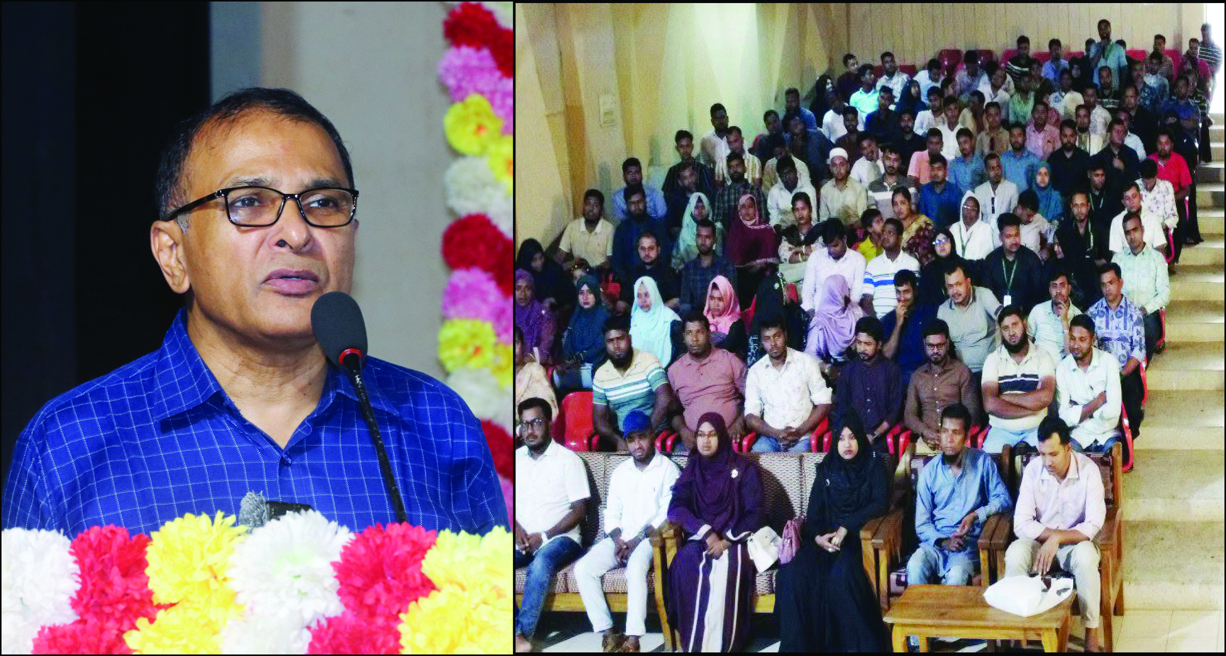 কর্মীদের নিষ্ঠাই গ্রামীণ জন উন্নয়ন সংস্থার অগ্রযাত্রার মূল শক্তি : জাকির হোসেন মহিন