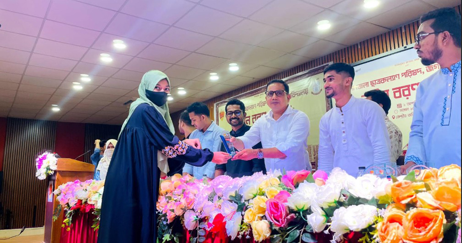 জবিস্থ ভোলা জেলা ছাত্রকল্যাণ পরিষদের ‘নবীন বরণ–২০২৬’ অনুষ্ঠিত