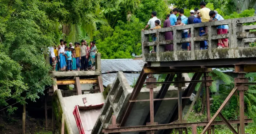 ভোলায় দুই মাসেও শুরু হয়নি সেতু নির্মাণ, দুর্ভোগে দুই ইউনিয়নের মানুষ