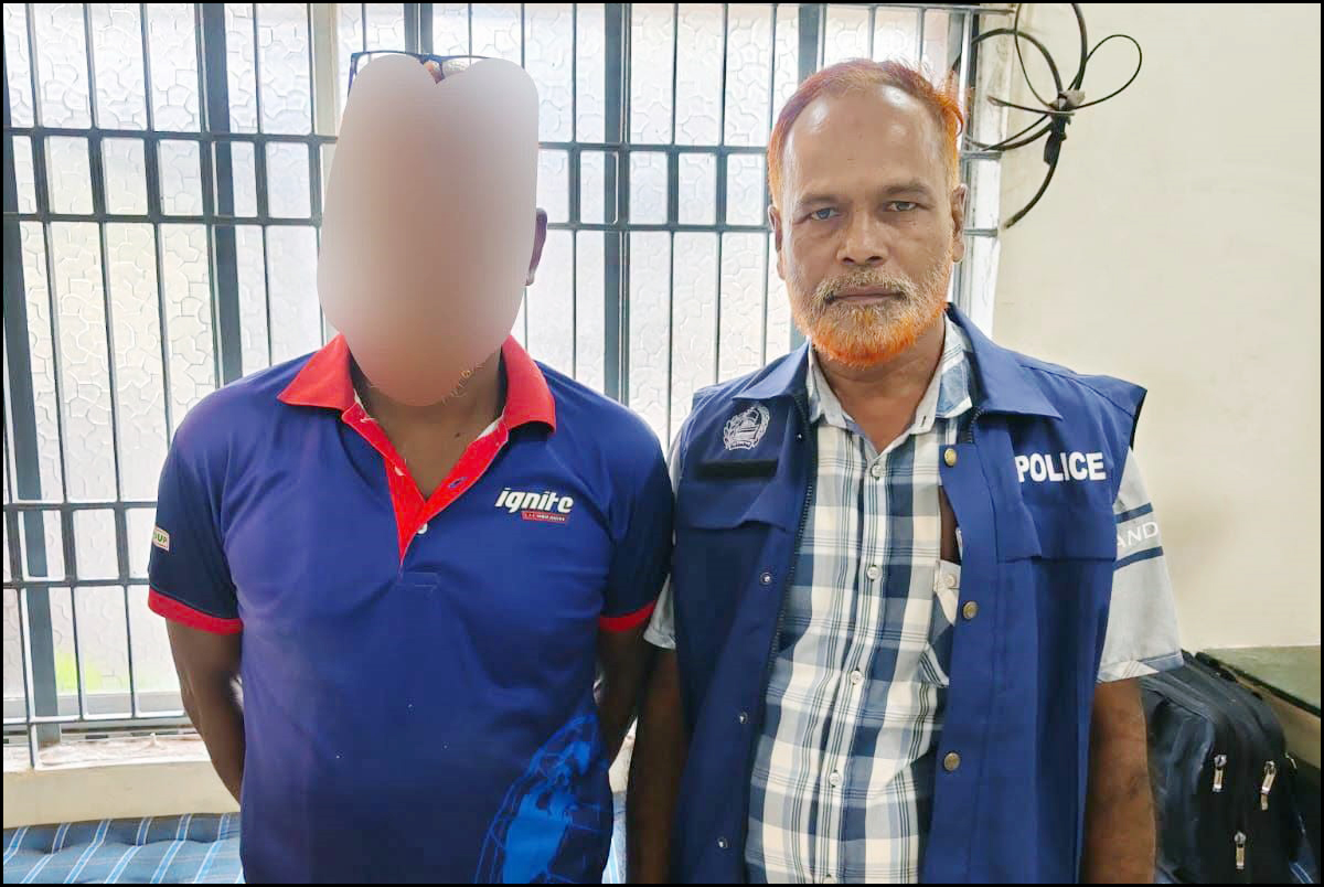 বোরহানউদ্দিনে যাবজ্জীবন সাজাপ্রাপ্ত পলাতক আসামি গ্রেফতার