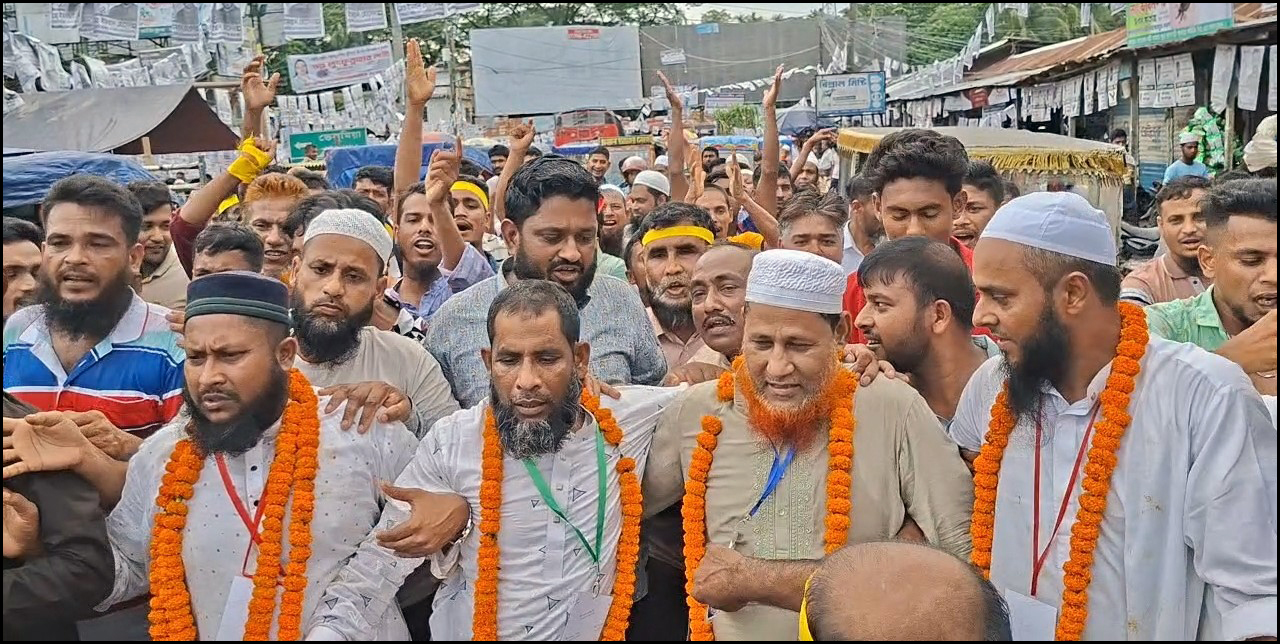 ভোলায় ব্যাংকের হাট বাজার ব্যবসায়ী সমবায় সমিতির নির্বাচন অনুষ্ঠিত